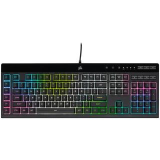 Corsair K55 RGB PRO XT tipkovnica USB QWERTY Angleščina Črna PC