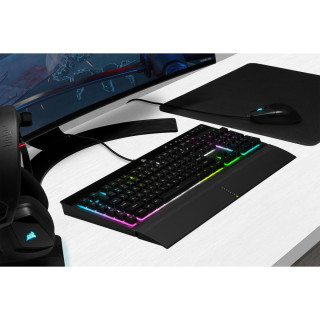 Corsair K55 RGB PRO XT tipkovnica USB QWERTY Angleščina Črna PC