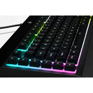 Corsair K55 RGB PRO XT tipkovnica USB QWERTY Angleščina Črna PC