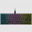 Corsair K65 RGB MINI tipkovnica USB QWERTY Angleščina Črna thumbnail