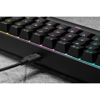 Corsair K65 RGB Mini tipkovnica USB QWERTY Angleška (ZDA) Črna PC