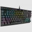 Corsair K70 RGB TKL tipkovnica USB Angleščina Črna thumbnail