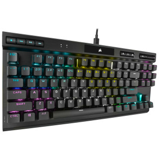 Corsair K70 RGB TKL tipkovnica USB QWERTY Angleška (ZDA) Črna PC