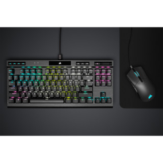 Corsair K70 RGB TKL tipkovnica USB QWERTY Angleška (ZDA) Črna PC