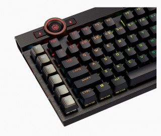 Corsair K100 RGB tipkovnica USB QWERTZ Nizozemski Črna PC