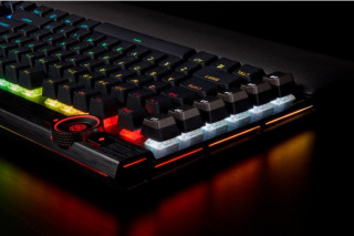 Corsair K100 RGB tipkovnica USB QWERTZ Nizozemski Črna PC