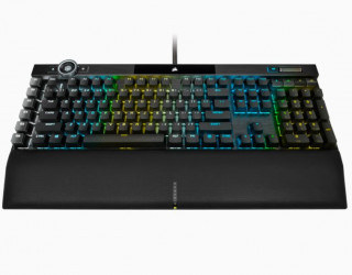 Corsair K100 RGB tipkovnica USB QWERTZ Nizozemski Črna PC