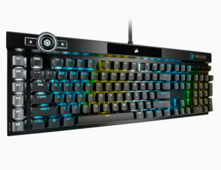 Corsair K100 RGB tipkovnica USB QWERTZ Nizozemski Črna PC