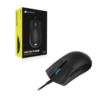 Corsair SABRE RGB PRO miška Za desno roko USB vrsta-A Optični 18000 DPI PC