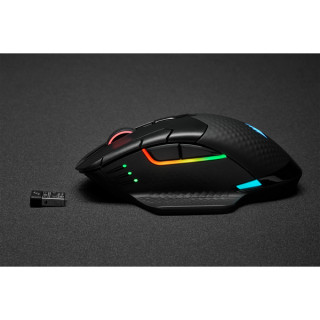 Corsair DARK CORE RGB PRO miška Za desno roko RF Wireless + Bluetooth + USB Type-A Optični 18000 DPI PC