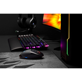 Corsair DARK CORE RGB PRO miška Za desno roko RF Wireless + Bluetooth + USB Type-A Optični 18000 DPI PC