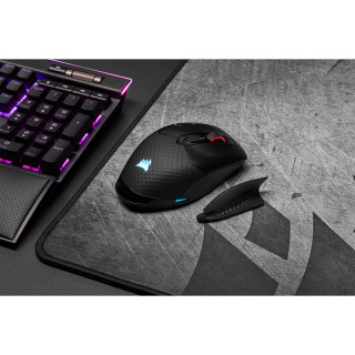 Corsair DARK CORE RGB PRO miška Za desno roko RF Wireless + Bluetooth + USB Type-A Optični 18000 DPI PC