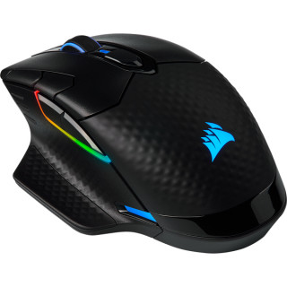 Corsair DARK CORE RGB PRO miška Za desno roko RF Wireless + Bluetooth + USB Type-A Optični 18000 DPI PC