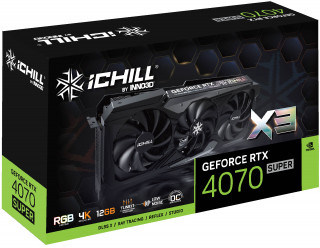 Inno3D iChill GEFORCE RTX 4070 SUPER X3 NVIDIA 12 GB GDDR6X PC