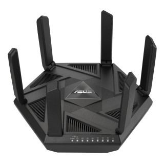 ASUS RT-AXE7800 brezžični usmerjevalnik Tripasovni (2,4 GHz / 5 GHz / 6 GHz) Črna PC