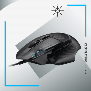 Logitech G G502 X miška Za desno roko USB vrsta-A Optični 25600 DPI PC