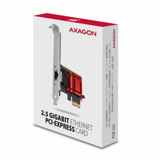 Axagon PCEE-G25 mrežna kartica Notranje Ethernet 2500 Mbit/s PC