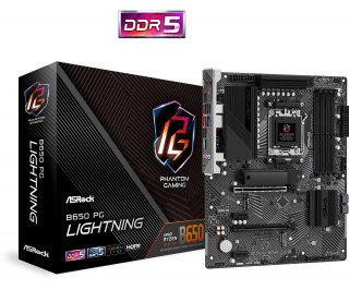 Asrock B650 PG Lightning AMD B650 Vtičnica AM5 ATX PC