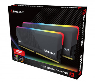 Biostar RGB DDR4 GAMING X pomnilniški modul 8 GB 1 x 8 GB 3200 MHz PC