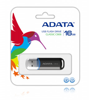 ADATA C906 pogon USB 16 GB USB vrsta-A 2.0 Črna PC