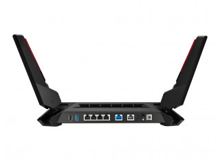 ASUS ROG Rapture GT-AX6000 brezžični usmerjevalnik 2.5 Gigabit Ethernet Dvopasovni (2,4 GHz / 5 GHz) Črna PC