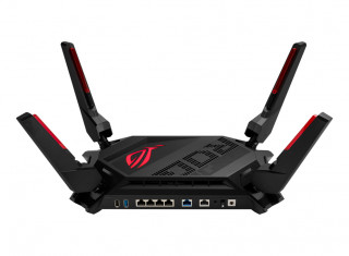 ASUS ROG Rapture GT-AX6000 brezžični usmerjevalnik 2.5 Gigabit Ethernet Dvopasovni (2,4 GHz / 5 GHz) Črna PC