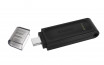 Kingston Technology DataTraveler 70 pogon USB 64 GB USB Tip-C 3.2 Gen 1 (3.1 Gen 1) Črna thumbnail