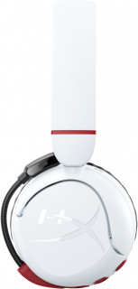 HyperX Cloud Mini - Wireless Gaming Headset (White) Slušalke z mikrofonom Brezžična Naglavni trak Igranje iger Bluetooth Bela PC