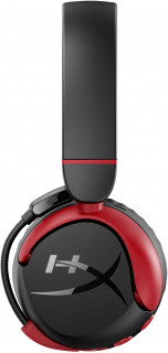 HyperX Cloud Mini - Wireless Gaming Headset (Black) Slušalke z mikrofonom Brezžična Naglavni trak Igranje iger Bluetooth Črna PC