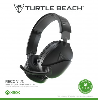 Turtle Beach Recon 70 Slušalke z mikrofonom Žični - Črna PC