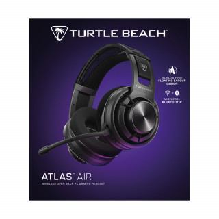 Turtle Beach Atlas Air Slušalke z mikrofonom Žična in Brezžična Naglavni trak Igranje iger Bluetooth Črna PC