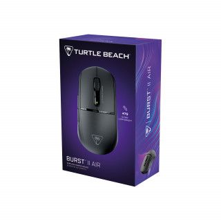 Turtle Beach Burst II Air miška Igranje iger Za desno roko Brezžični RF + bluetooth Optični 26000 DPI PC