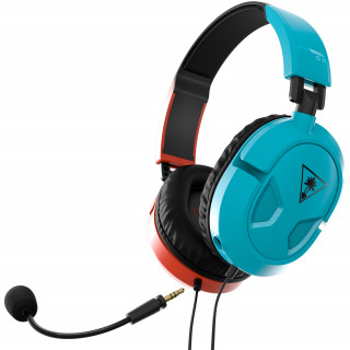 Turtle Beach Recon 50 Slušalke z mikrofonom Žični Naglavni trak Igranje iger Modra, Rdeča PC