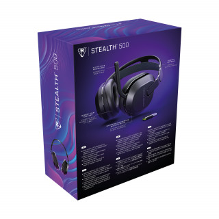 Turtle Beach Stealth 500 Slušalke z mikrofonom Brezžična Naglavni trak Igranje iger Bluetooth PC