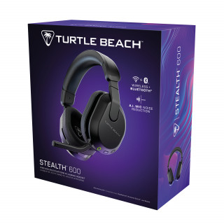 Turtle Beach Stealth 600 Gen 3 Slušalke z mikrofonom Brezžična Naglavni trak Igranje iger Bluetooth Črna PC