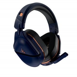 Turtle Beach Stealth 700 Gen 2 Max Slušalke z mikrofonom Brezžična Naglavni trak Igranje iger Bluetooth Zlato, Temnomodra PC