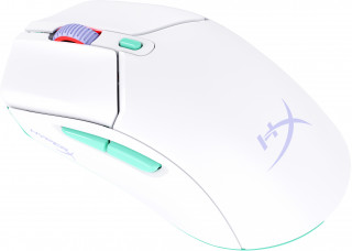 HP HyperX Pulsefire Haste 2 Core Wls - Gaming Mouse (Wht/Grn/Pur) miška Igranje iger Obojeročna USB vrsta-A 3600 DPI PC