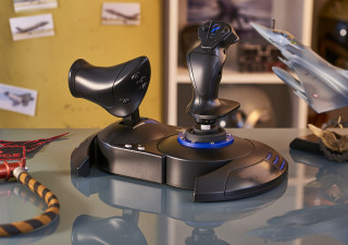 Thrustmaster T.Flight Hotas 4 Črna, Modra USB 2.0 Igralna palica Digitalni PC, PlayStation 4 PC