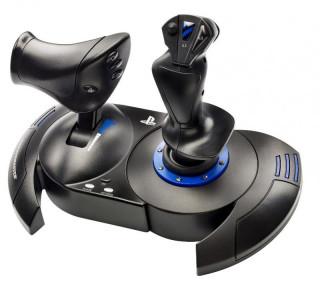 Thrustmaster T.Flight Hotas 4 Črna, Modra USB 2.0 Igralna palica Digitalni PC, PlayStation 4 PC