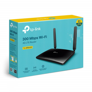 TP-Link TL-MR6400 brezžični usmerjevalnik Hitri Ethernet Enopasovni (2,4 GHz) 4G Črna PC