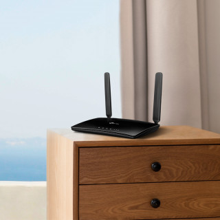 TP-Link TL-MR6400 brezžični usmerjevalnik Hitri Ethernet Enopasovni (2,4 GHz) 4G Črna PC