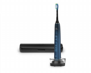 Philips Sonicare DiamondClean 9000 HX9911/88 sonična električna zobna ščetka, modra Dom