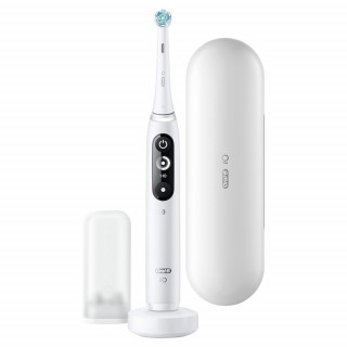 Oral-B iO7 električna zobna ščetka bela Dom