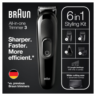 Braun MGK3320 Prirezovalnik telesnih dlak Dom