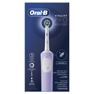 Oral-B D103 električna zobna ščetka Vitality Purple Dom