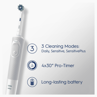 Oral-B D103 električna zobna ščetka Vitality White Dom