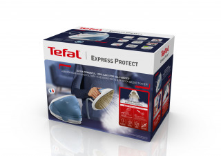 Tefal SV9202E0 Pro Express Protect brez bojlerja modra in bela parna postaja Dom