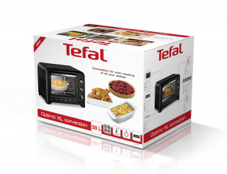 Tefal OF484811 Optimo XL 39l črna električna mini pečica Dom