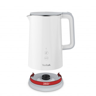 Kotliček Tefal KO693110 Sense 1,5l belo-siv Dom