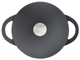 Tefal E2184634 Trattoria pokrov iz litega aluminija 24 cm črn lonec za kuhanje Dom